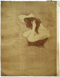 Toulouse-Lautrec, Femme qui se peigne von klassik art