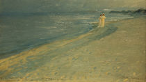 Kröyer / Summer evening at beach / 1893 by klassik art