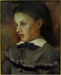 Renoir / Portrait of Marie Le Coeur /1870 by klassik art