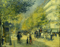 Paris / The Grand Boulevards / Painting by klassik art