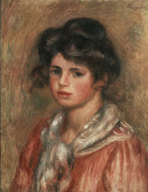 A.Renoir, Le fichu blanc von klassik art