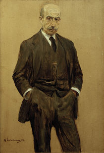 M. Liebermann, "Self-portrait" / painting by klassik art