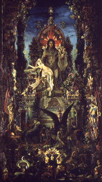 G. Moreau / Jupiter and Semele by klassik art