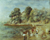 Auguste Renoir, Strand bei Pornic von klassik art