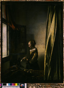 Vermeer, Brieflesendes Mädchen von klassik art