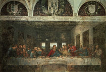 Leonardo da Vinci, Das Abendmahl von klassik art