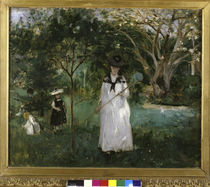 B.Morisot, Die Schmetterlingsjagd von klassik art