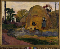 P.Gauguin, Les meules jaunes / 1889 by klassik art