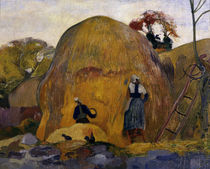 P.Gauguin / Les meules jaunes / 1889 by klassik art