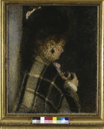 A.Renoir, Frau mit Schleier von klassik-art