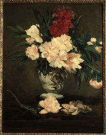 E.Manet, Vase mit Pfingstrosen von klassik art