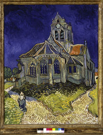 van Gogh / Church in Auvers-sur-Oise/1890 by klassik art