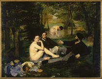 Edouard Manet / Dejeuner sur l’herbe/1863 by klassik art