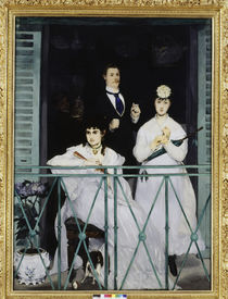 Manet / Der Balkon / 1868 von klassik-art