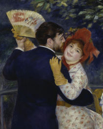 A.Renoir / Country dance / 1883 / Detail by klassik art