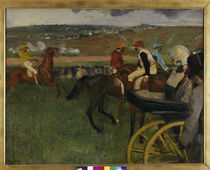 E.Degas, Pferderennbahn /  um 1877–80 von klassik art
