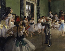 E.Degas, La classe de danse /1873–76/Det von klassik art