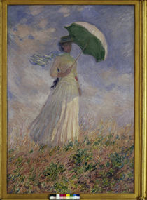 Monet / Frau mit Sonnenschirm/ 1886 von klassik art