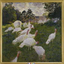 Claude Monet / Truthähne / 1877 von klassik art