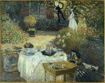 Monet, Le Déjeuner / 1872 von klassik art
