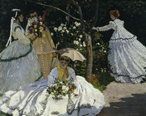 C.Monet / Women in garden / 1867 / Detail by klassik art