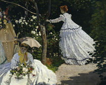 C.Monet / Women in garden / 1867 / Detail by klassik art
