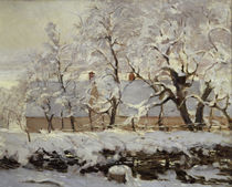 C.Monet, Die Elster / 1868–69 / Detail von klassik art