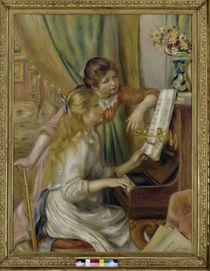 A.Renoir, Zwei Mädchen am Klavier von klassik art