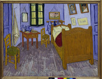 Van Gogh / Schlafzimmer in Arles / 1889 von klassik art