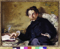 Stephane Mallarme / E. Manet / 1876 by klassik art