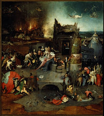 Temptation of St Anthony / H. Bosch / Triptych by klassik art