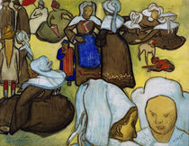 V.Gogh n. Bernard, Bretonische Frauen... von klassik art