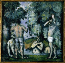 P.Cézanne, Fünf Badende (1875/77) von klassik art