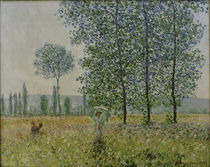 C.Monet, Felder im Frühling/ 1887 von klassik art