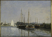 C.Monet, Freizeitboote bei Argenteuil von klassik art