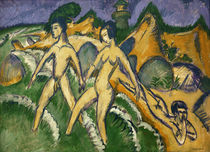 E.L.Kirchner, Ins Meer Schreitende von klassik art