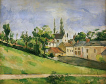 P.Cézanne, Der ansteigende Weg von klassik art