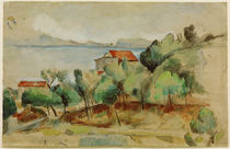 Cézanne / The bay of Estaque /  c. 1878 by klassik art