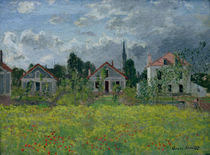 Monet / Houses in Argenteuil / 1873 by klassik art