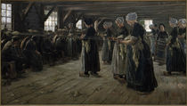 M.Liebermann / Flax Barn at Laren / 1887 by klassik art