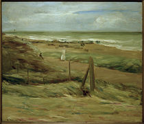 Liebermann / Promenade in the dunes /1908 by klassik art