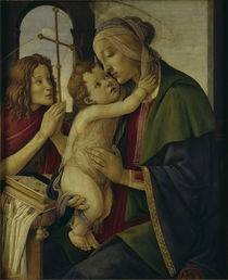 Botticelli, Maria mit Kind und Johannes von klassik art