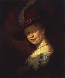 Rembrandt, Saskia als Mädchen von klassik art