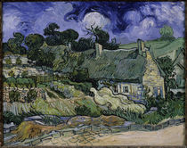 V. v. Gogh, Häuser in Auvers von klassik art