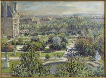 C.Monet, Les Tuileries/ 1876 von klassik art