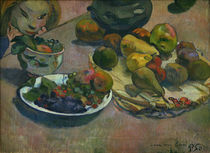 P.Gauguin, Stilleben mit Früchten von klassik art