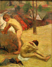 P.Gauguin, Bathing Breton Boys / 1888 by klassik art