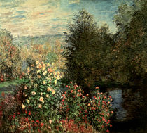 C.Monet, Gartenwinkel in Montgeron von klassik art