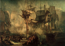 Schlacht bei Trafalgar / Turner von klassik art