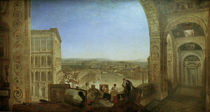 Turner / Rome from th. Vatican with Raphael by klassik art